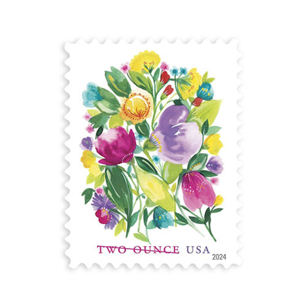 2024 USPS Wedding Blooms Forever Stamps 2024 USPS Wedding Blooms Forever Stamps