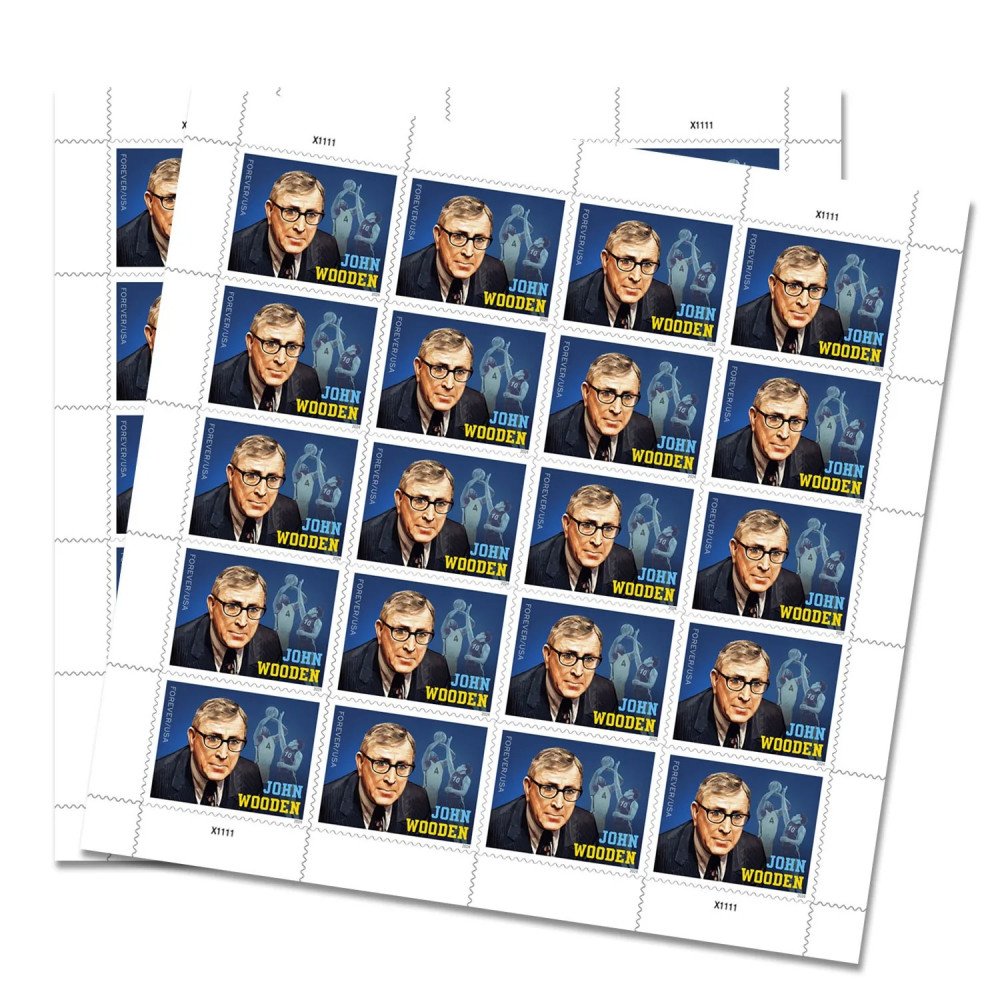 2024 U.S Forever Stamps - John Wooden 2024 U.S Forever Stamps - John Wooden