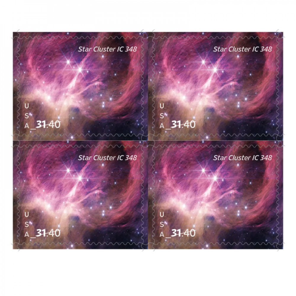 2025 Star Cluster Stamps, Sheet of 4Priority Mail Express Stamp 2025 Star Cluster Stamps, Sheet of 4Priority Mail Express Stamp