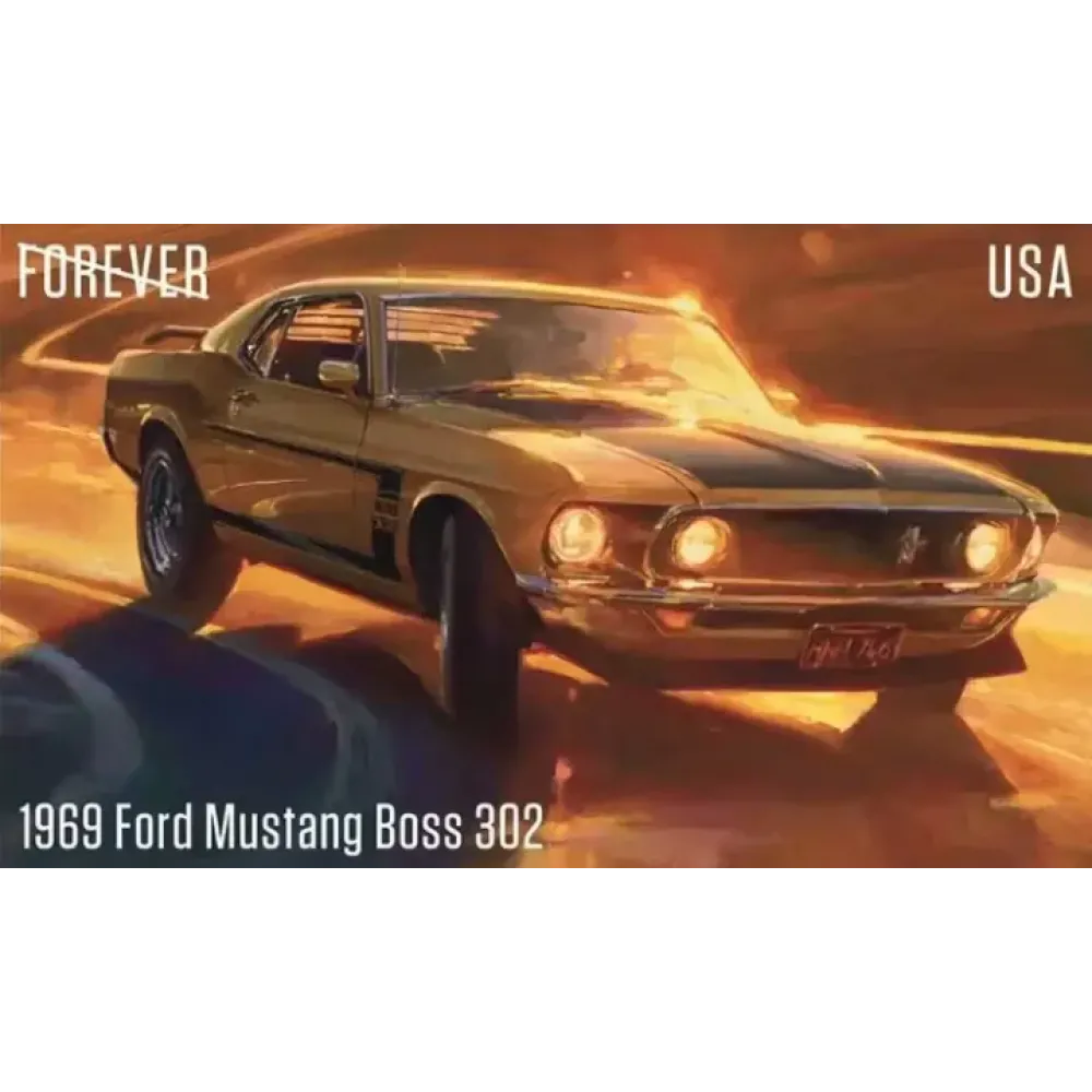 2022 USPS Pony Cars Stamps 2022 USPS Pony Cars Stamps