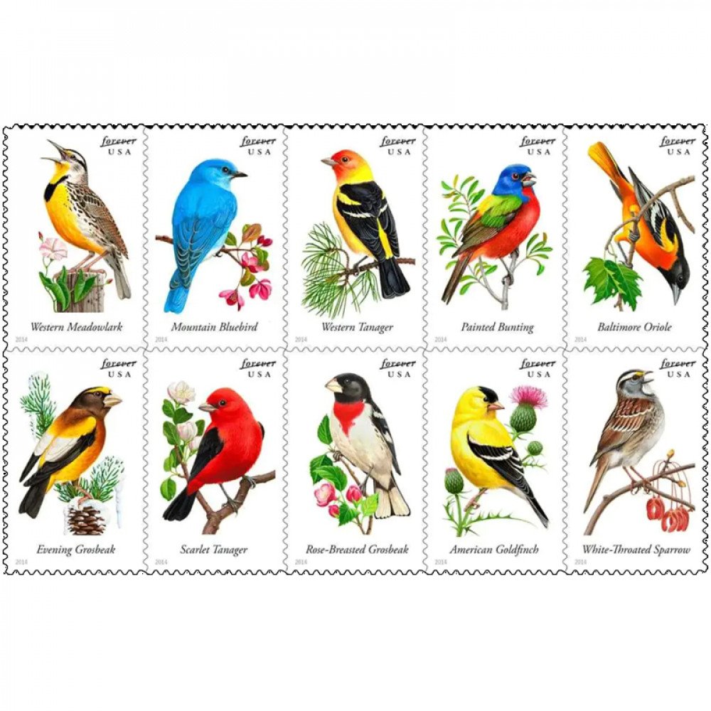 2014 Songbirds Forever Stamps 2014 Songbirds Forever Stamps