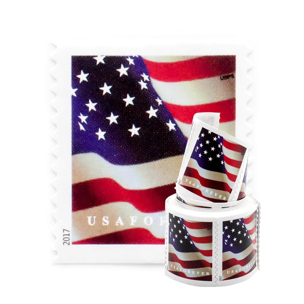 (2017) USPS Forever American Flag Stamps (2017) USPS Forever American Flag Stamps