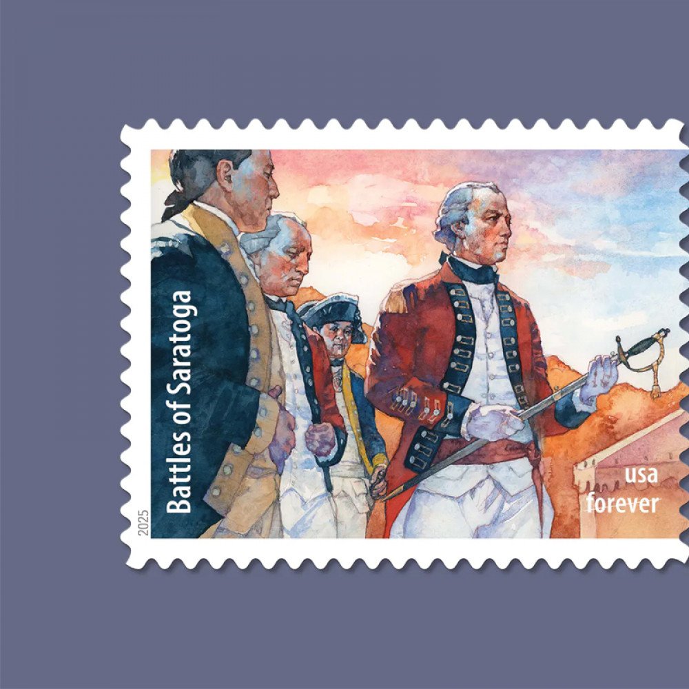 2025 Battlefields of the American Revolution Stamps Sheet of 15 2025 Battlefields of the American Revolution Stamps Sheet of 15