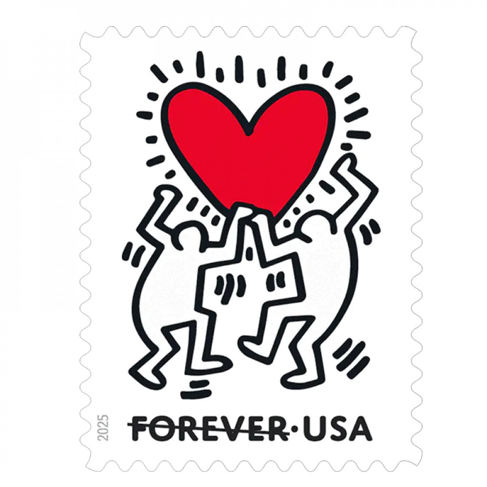 Love 2025 Stamps, Sheet of 20 Forever Love 2025 Stamps, Sheet of 20 Forever