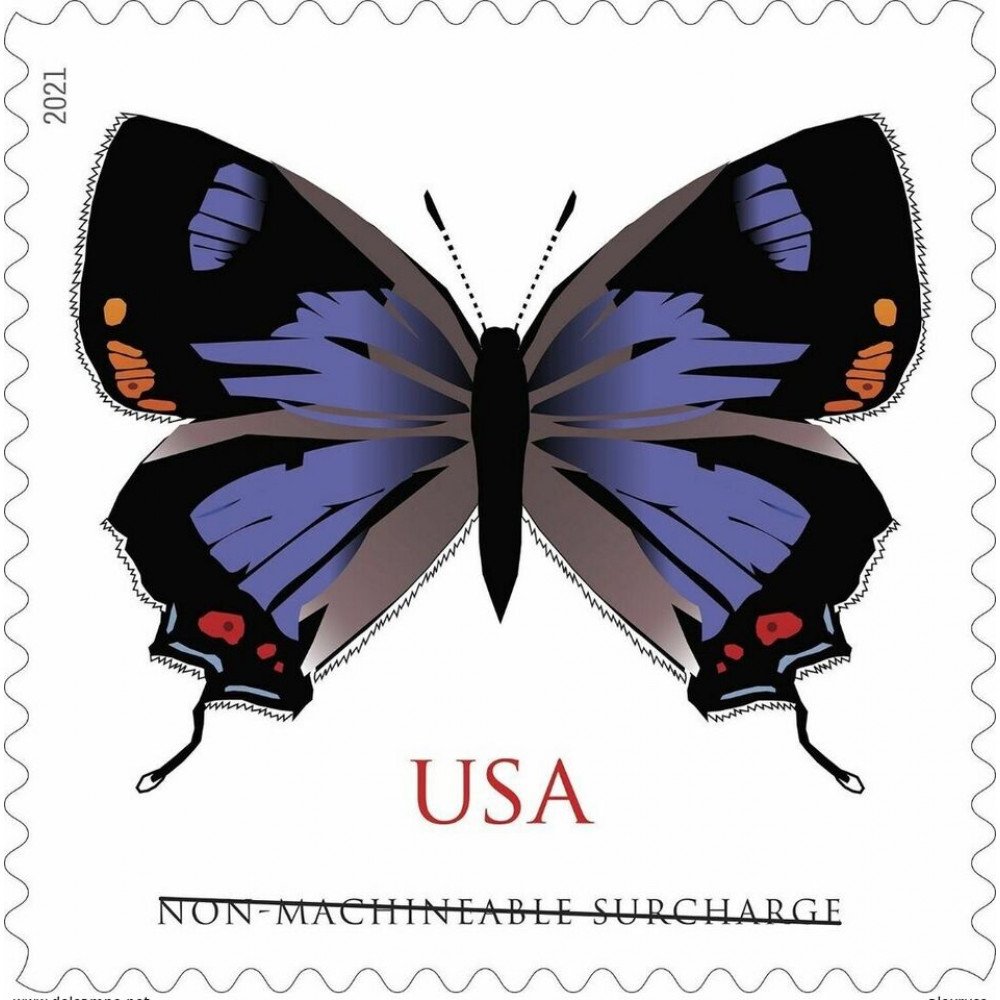 (2021) USPS Colorado Hairstreak Forever Postage Stamps (2021) USPS Colorado Hairstreak Forever Postage Stamps