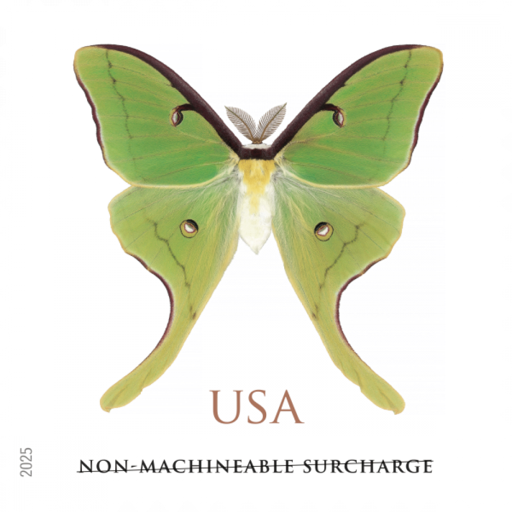 2025 Luna Moth Stamps, Sheet of 20